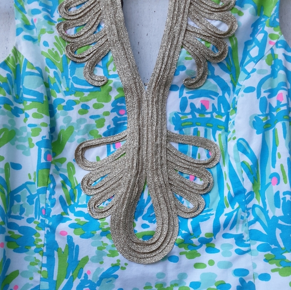 Lilly Pulitzer Janice High Beams shift Dress size 0. - Picture 4 of 5